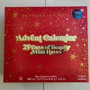 Sephora 25 days of beauty Advent Calendar 2025 Sealed new in box